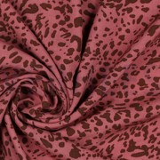 VISCOSE RADIANCE DIERENHUID DONKERROZE (thumbnail) #3