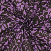 COTTON VISCOSE FLOWERS LAVENDER (thumbnail) #3
