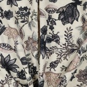 LINNEN JERSEY DIGITAAL BLOEMEN MARINEBLAUW (thumbnail) #3