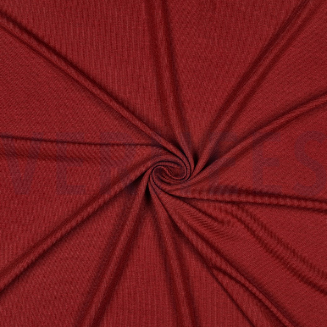 JERSEY TENCEL™ MODAL DONKERROOD #7