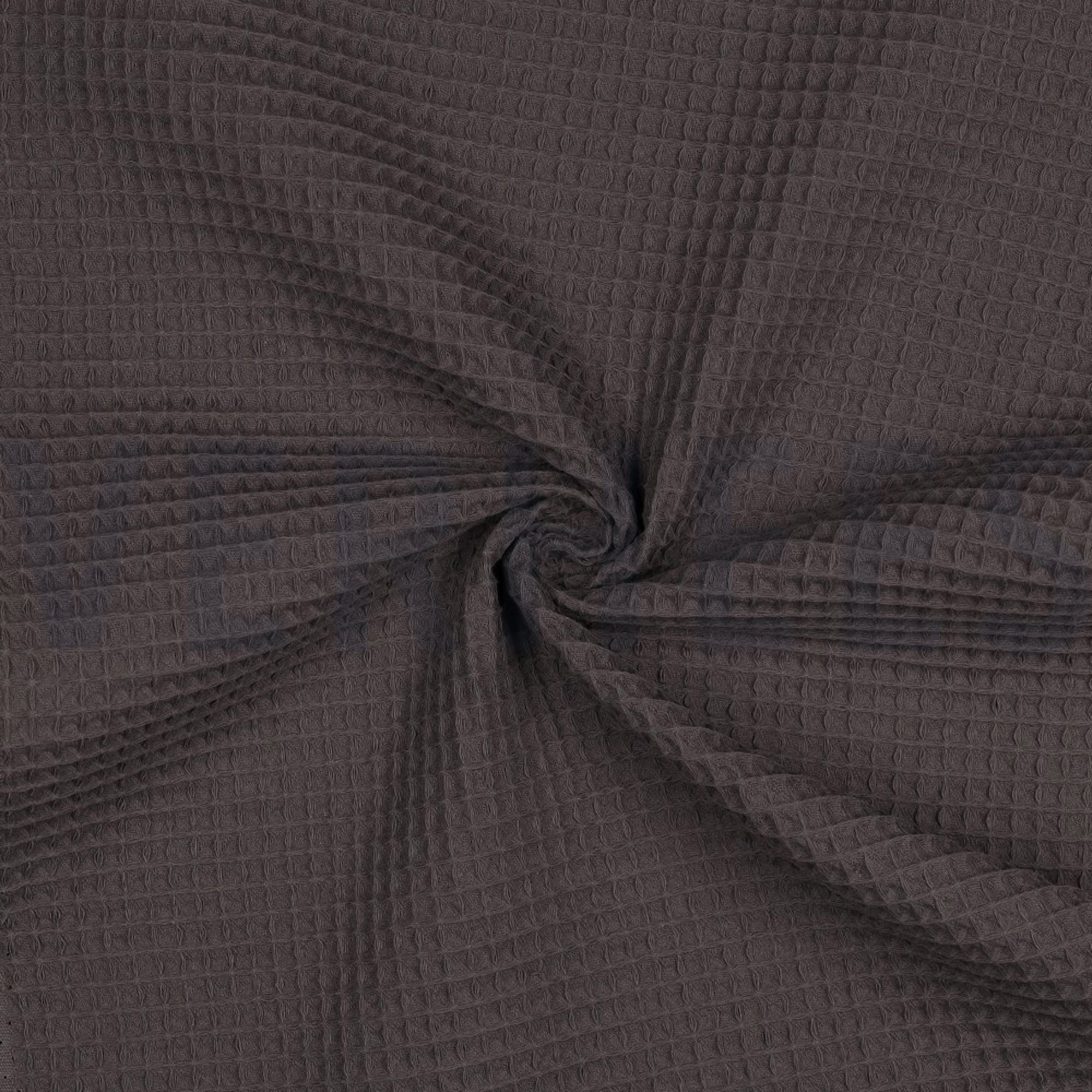 COTTON WAFFLE ANTHRACITE (high resolution) #3