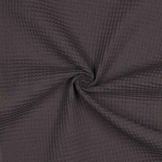 COTTON WAFFLE ANTHRACITE #7