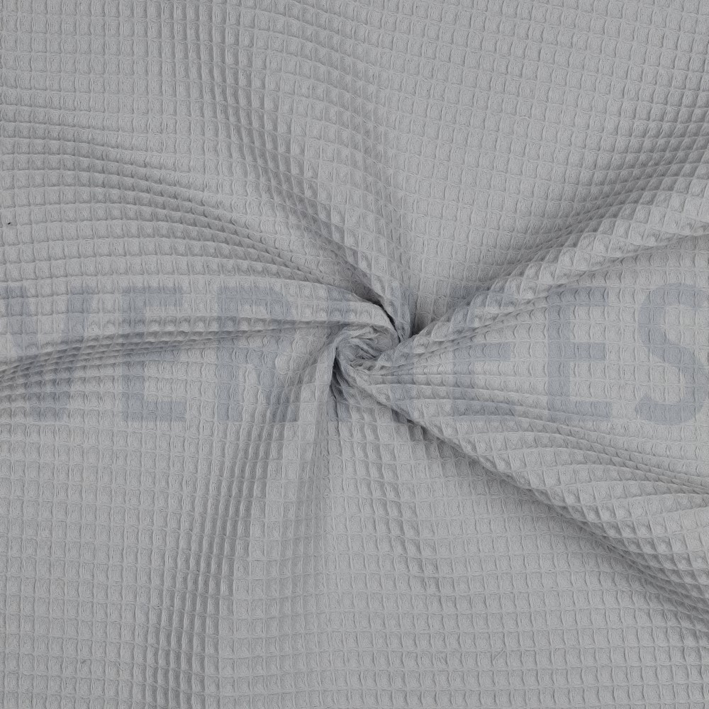 COTON NID D'ABEILLE GRIS CLAIR #7