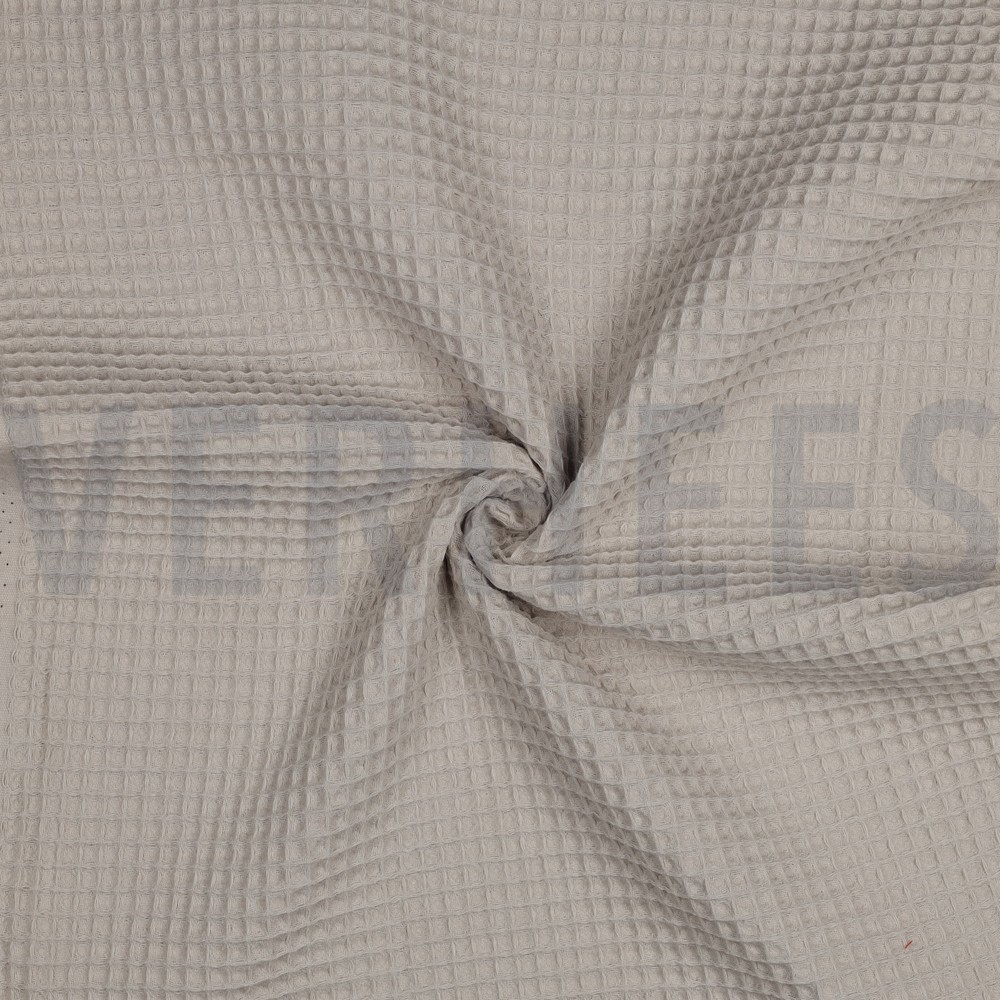 COTON NID D'ABEILLE BEIGE #7