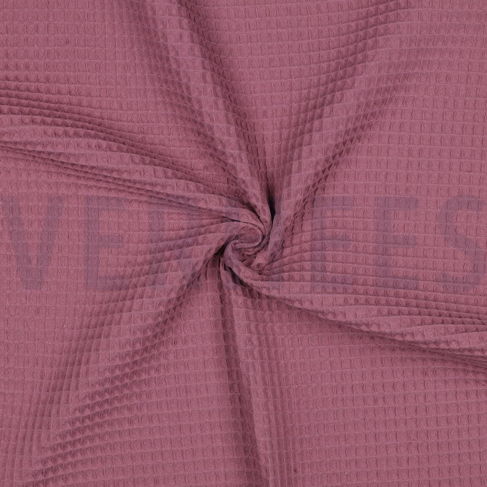 COTTON WAFFLE MAUVE #7