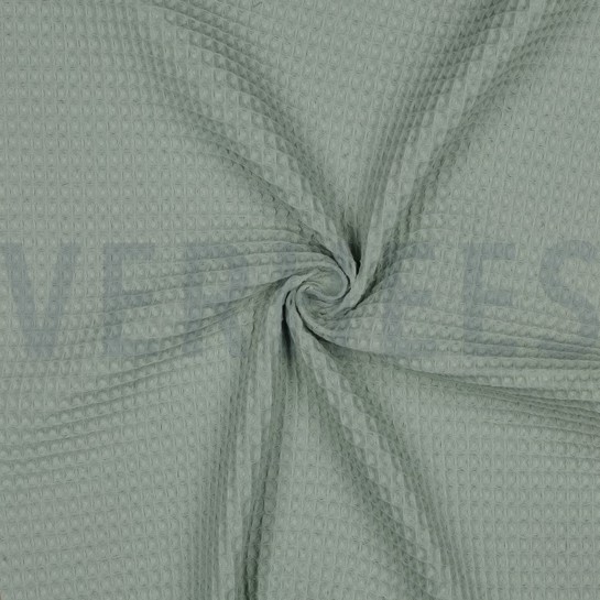 COTTON WAFFLE MINT #7