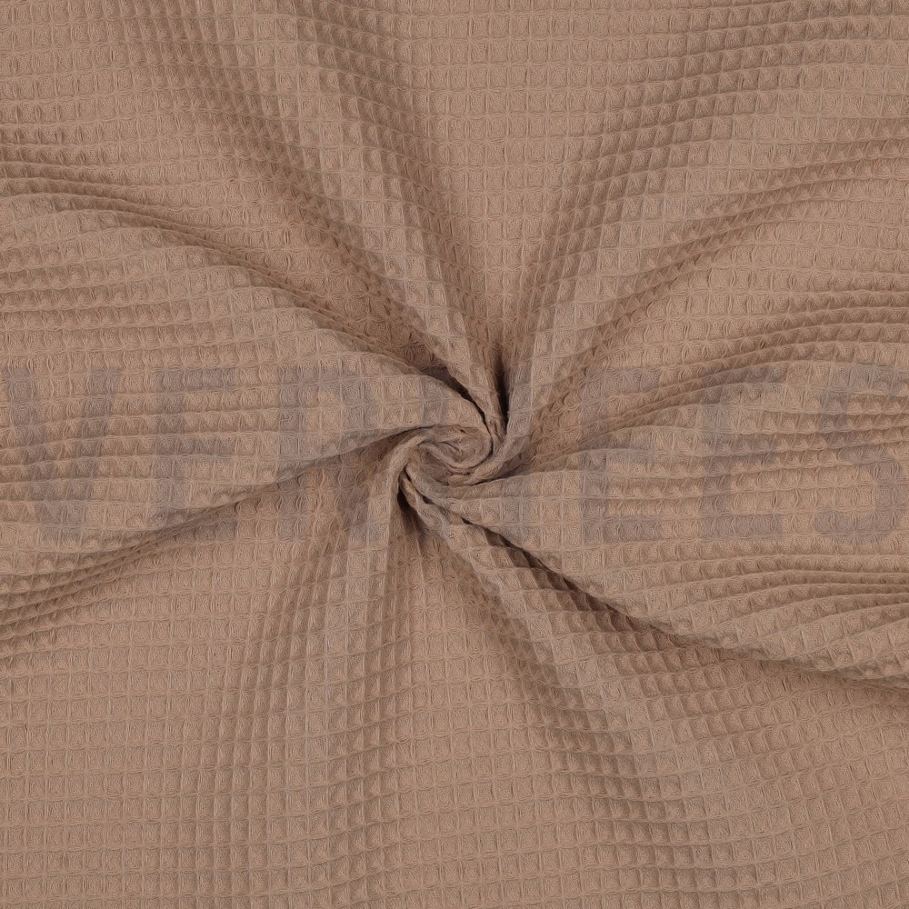 COTTON WAFFLE CAMEL #7