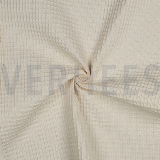 COTTON WAFFLE NATURAL #7