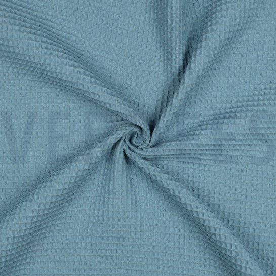 KATOEN WAFEL HEMELS BLAUW #7