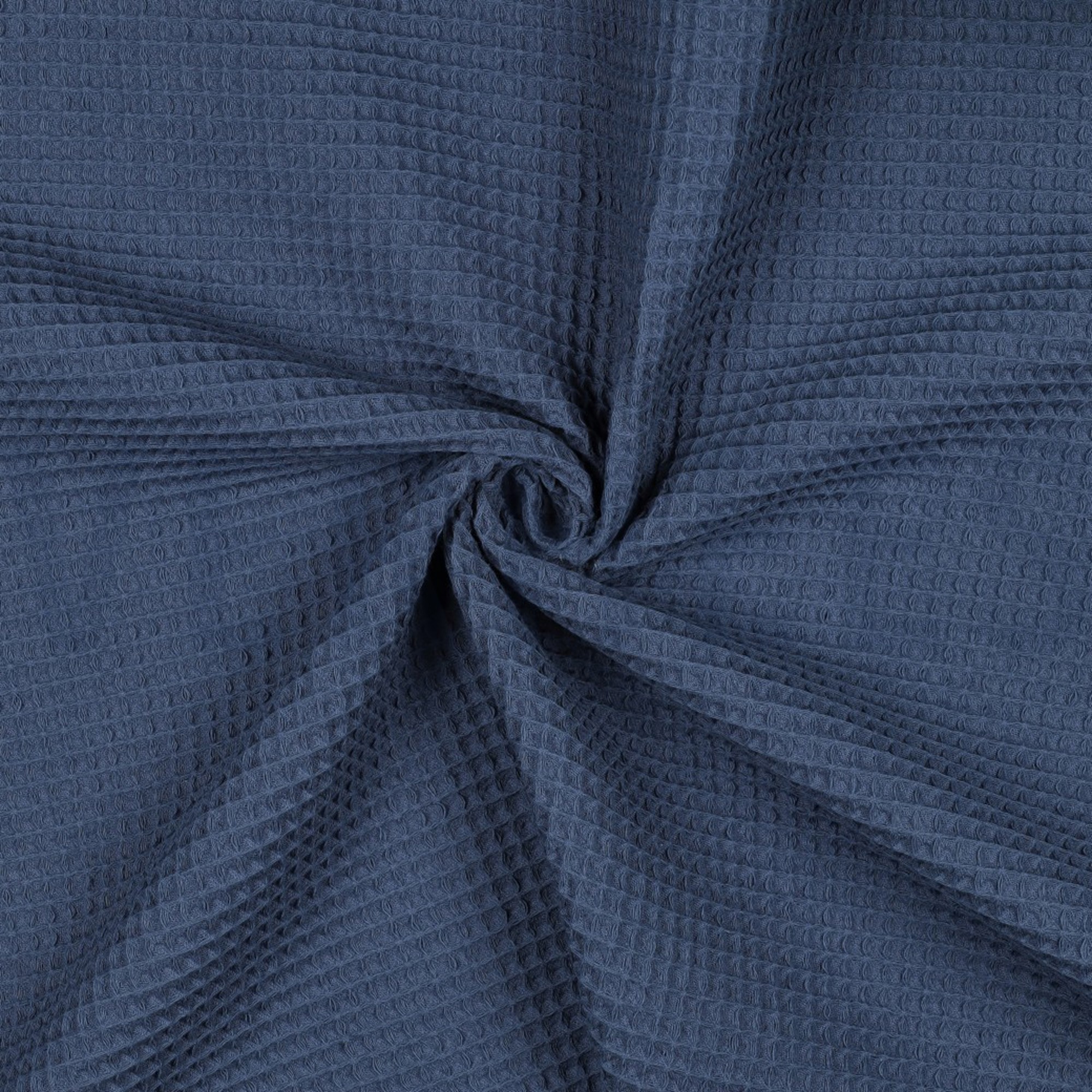 BAUMWOLLE WAFFEL DUNKEL JEANS (high resolution) #3