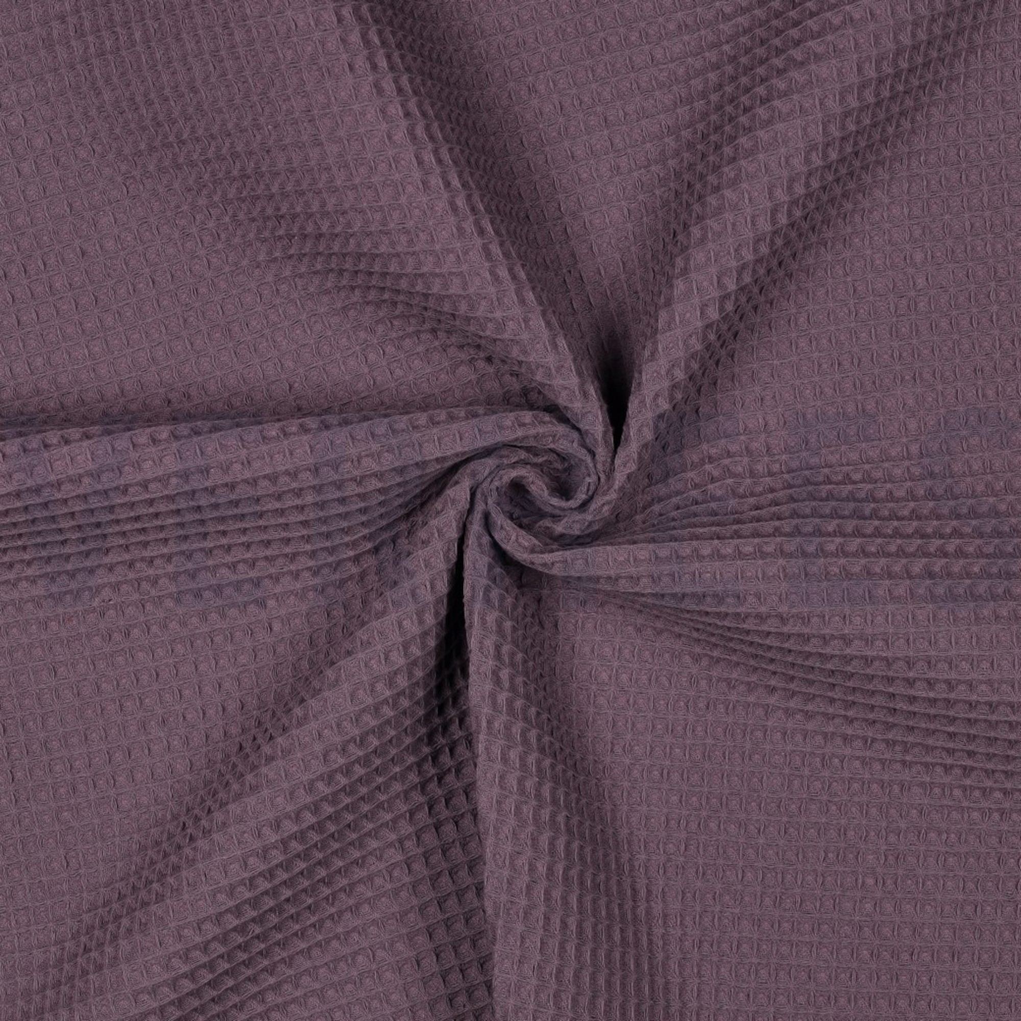 COTTON WAFFLE MULBERRY (high resolution) #3