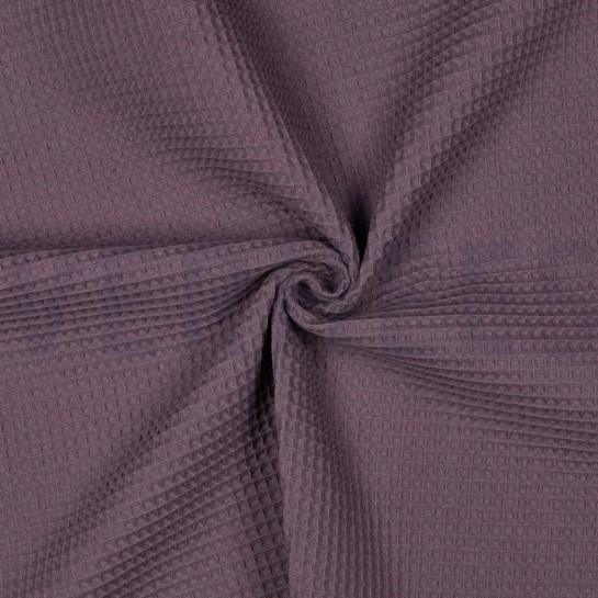 COTTON WAFFLE MULBERRY #7