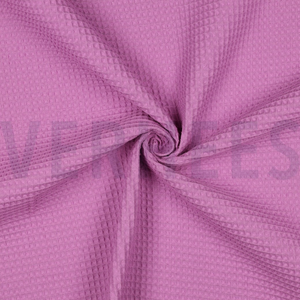 BAUMWOLLE WAFFEL ROSA #7