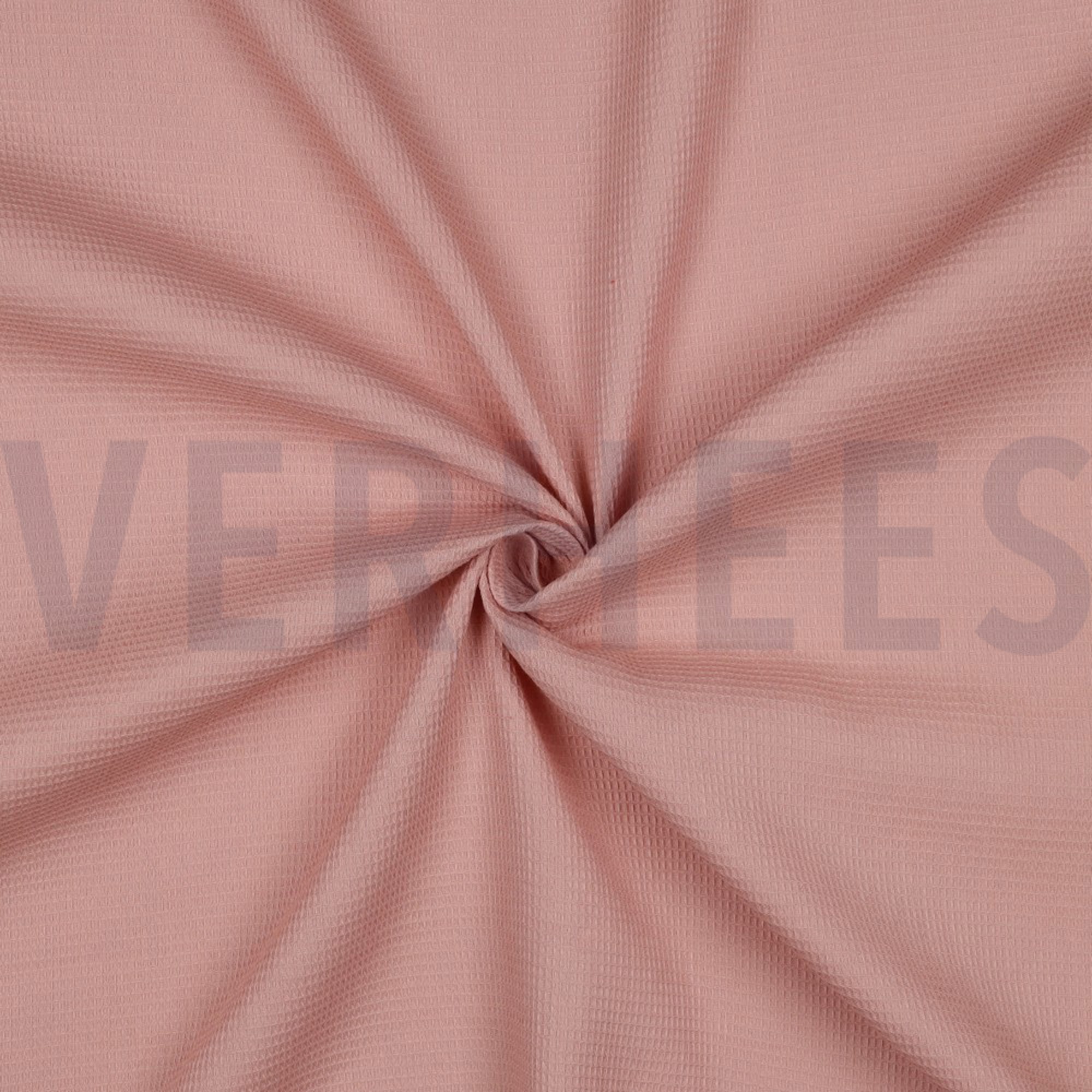 BAUMWOLLE MINI-WAFFELPIQUÉ BLUSH (high resolution) #3