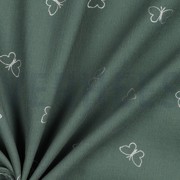 CORDUROY BABYRIB GLITTER VLINDERS SALIEGROEN (thumbnail) #3