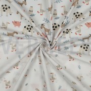 FINE POPLIN GOTS FARM ANIMALS WHITE (thumbnail) #3