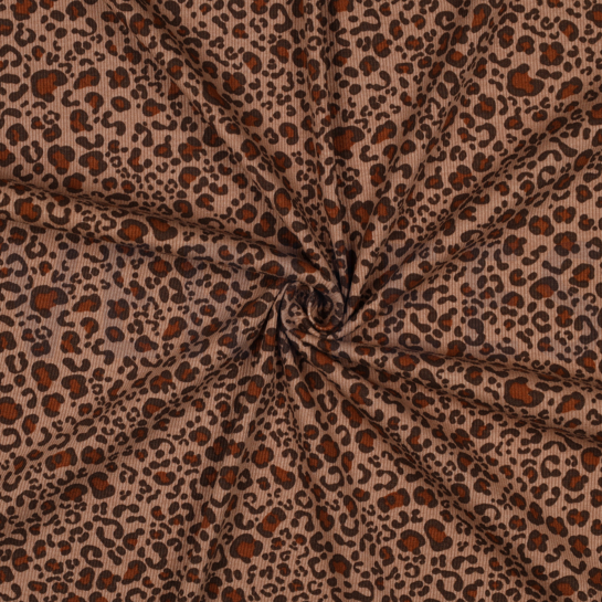 RIPPJERSEY TIERHAUT BEIGE #7