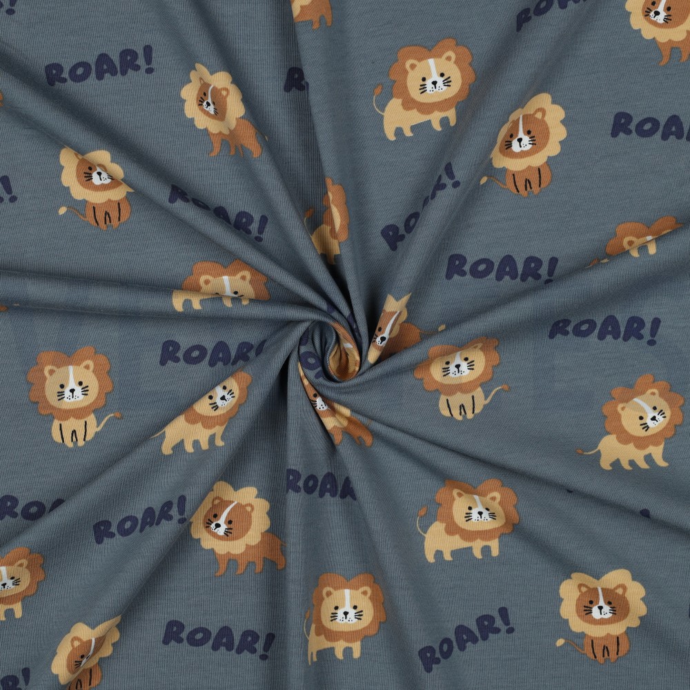 JERSEY LÖWEN JEANSBLAU #7