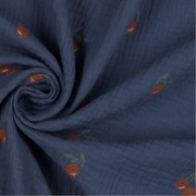 DOUBLE GAUZE ORANGES JEANS (thumbnail) #3
