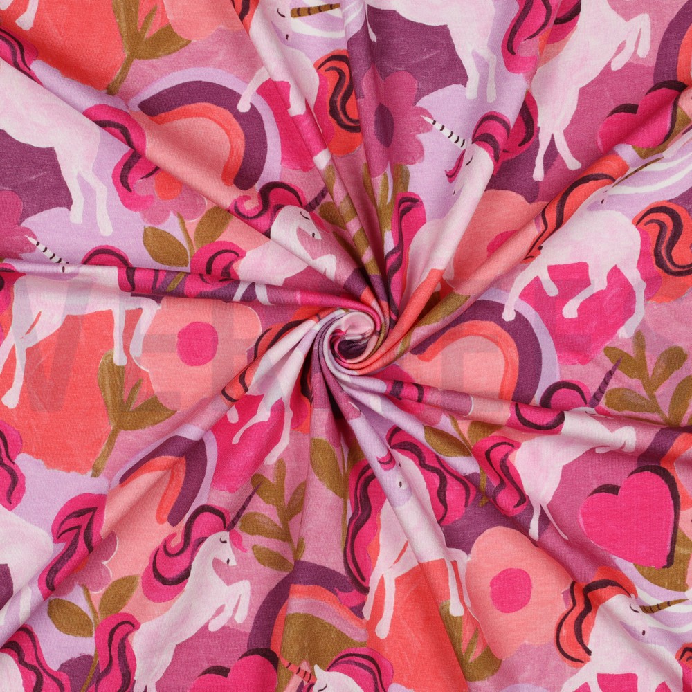 JERSEY DIGITAL EINHÖRNER MAUVE #7