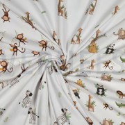 JERSEY GOTS DIGITAL ANIMALS WHITE (thumbnail) #3