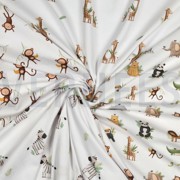 JERSEY GOTS DIGITAL ANIMAUX BLANC (thumbnail) #3