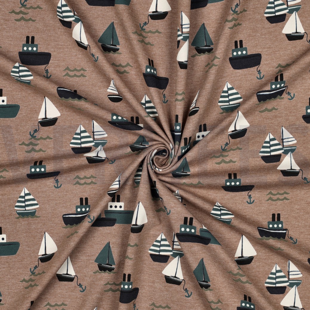 JERSEY MELANGE BOATS TAUPE #7