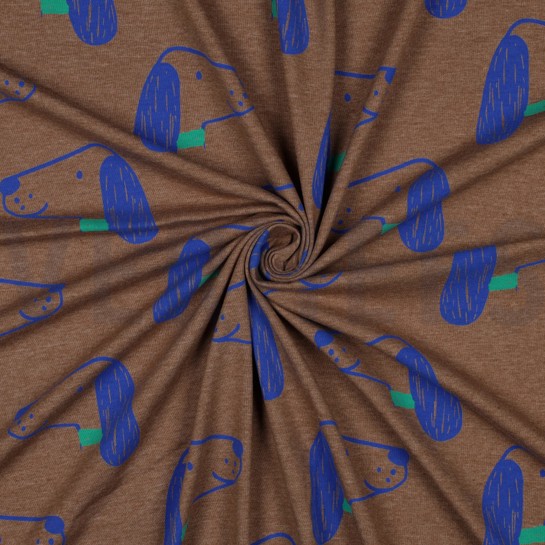 JERSEY MELANGE HUNDE TAUPE #7