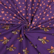 FRENCH TERRY HONDEN EN HARTEN PAARS (thumbnail) #3