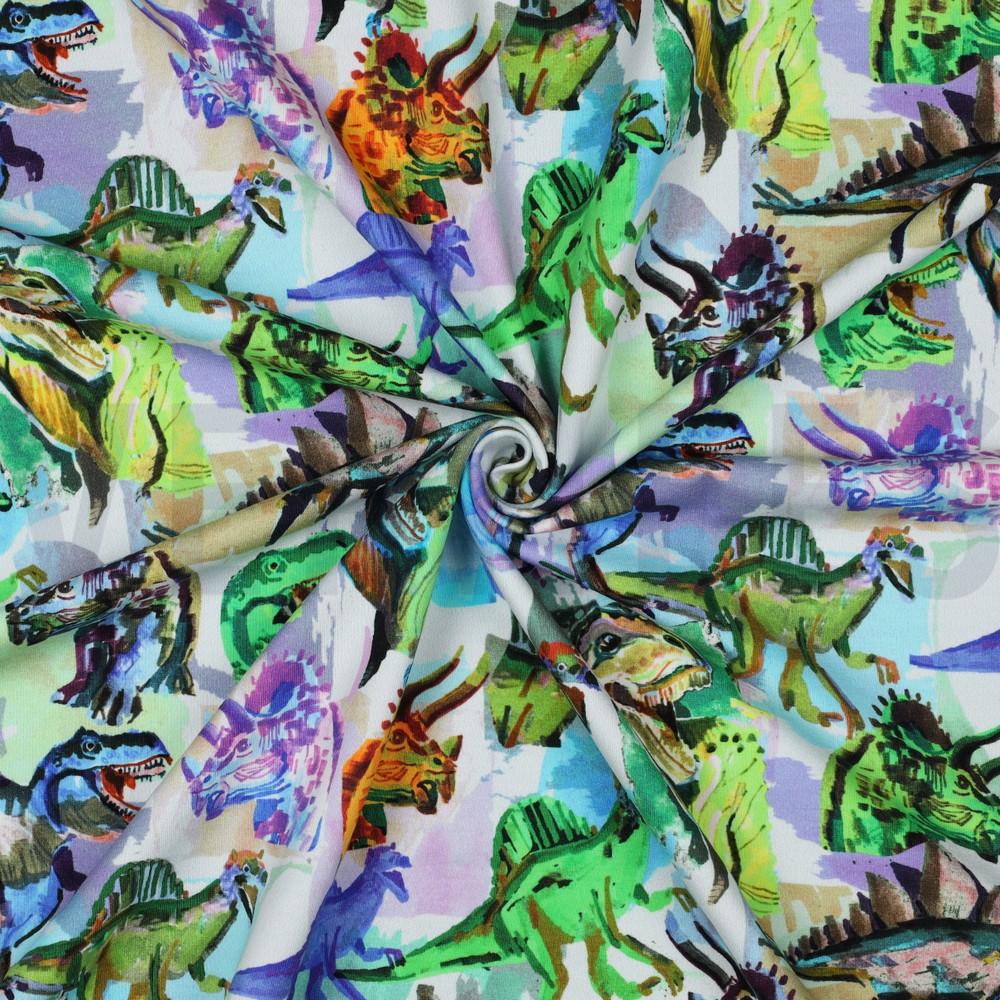 SWEAT DIGITAL DINOSAURS WHITE #7