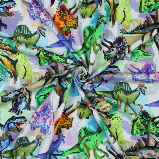 SWEAT DIGITAL DINOSAURS WHITE #7