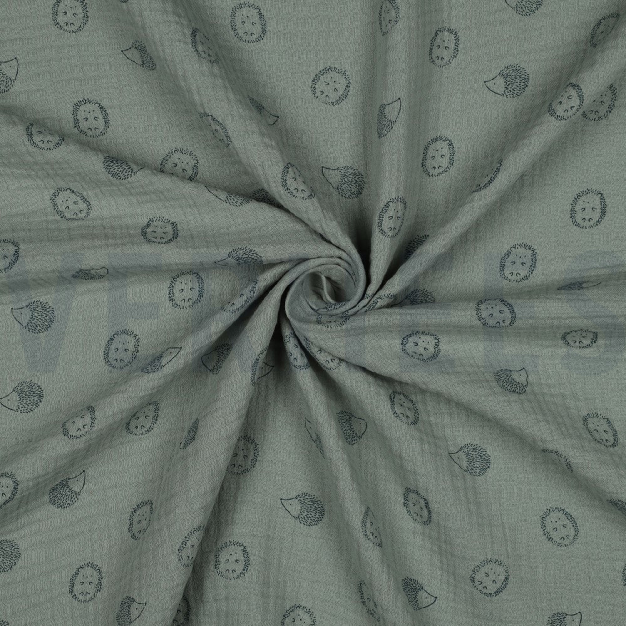 DOUBLE GAUZE HEDGEHOG NILE (high resolution) #3