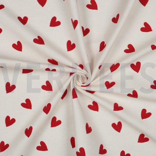 FLANNEL HEARTS OFFWHITE #7