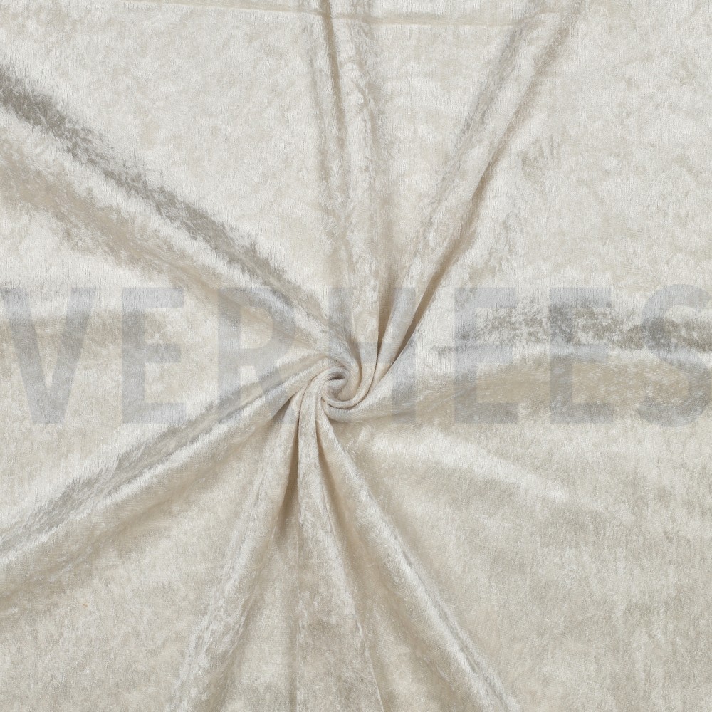 VELOURS DE PANNE ECRU #7