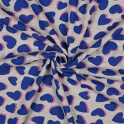 SWEAT MELANGE HARTEN BLAUW (thumbnail) #3