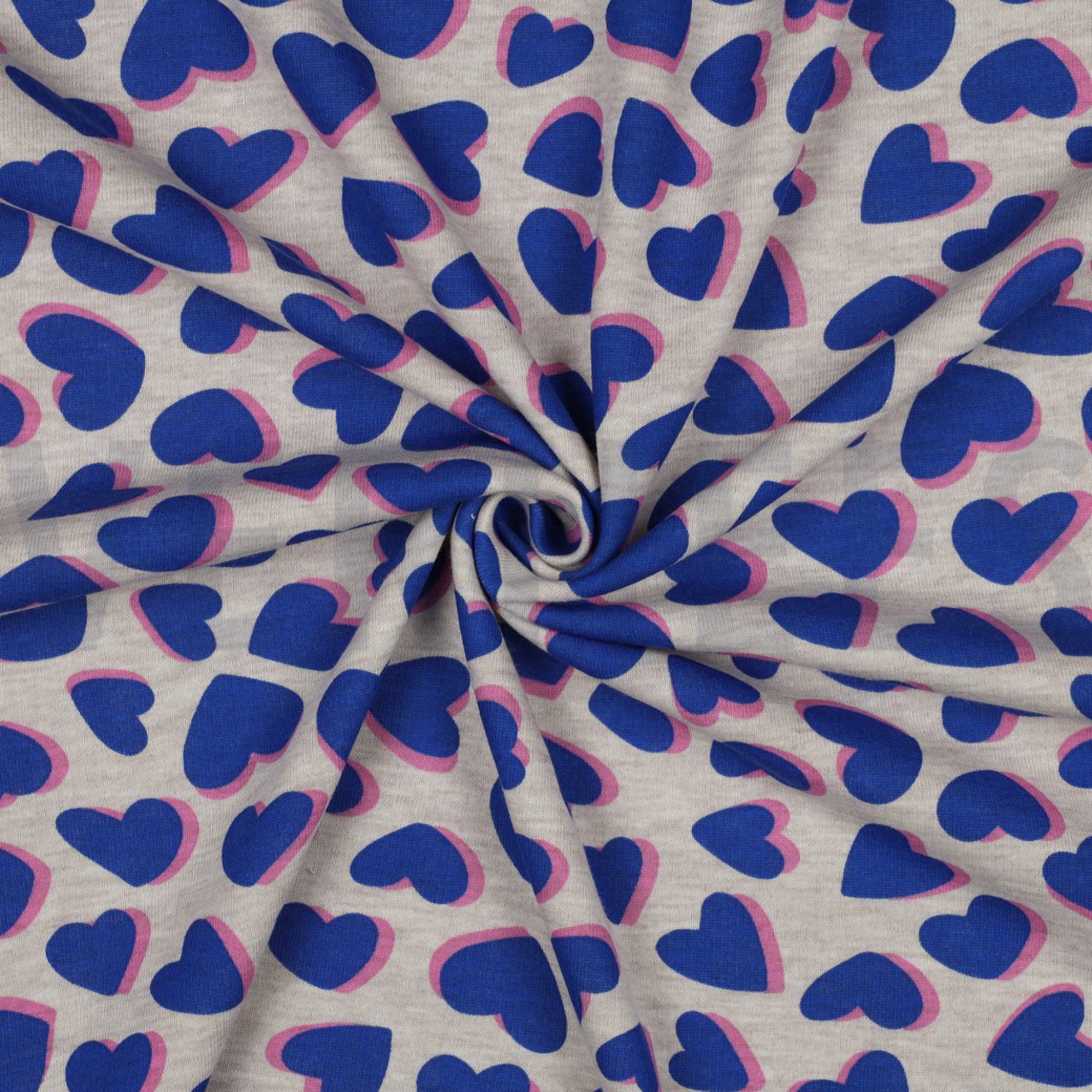 SWEAT MELANGE HARTEN BLAUW (high resolution) #3