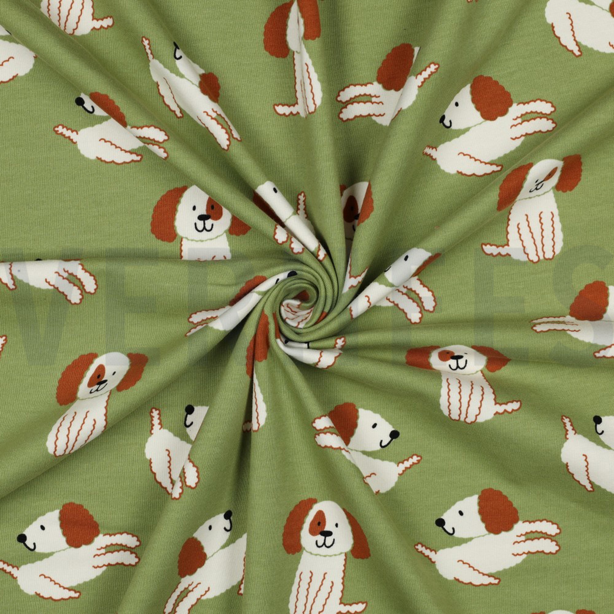 SOFT SWEAT CHIENS VERT ARMÉE (high resolution) #3