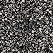 JERSEY FLOWERS BLACK (thumbnail) #3