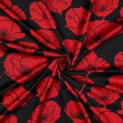 ROYAL MICRO SATIN FLEURS NOIR (thumbnail) #3