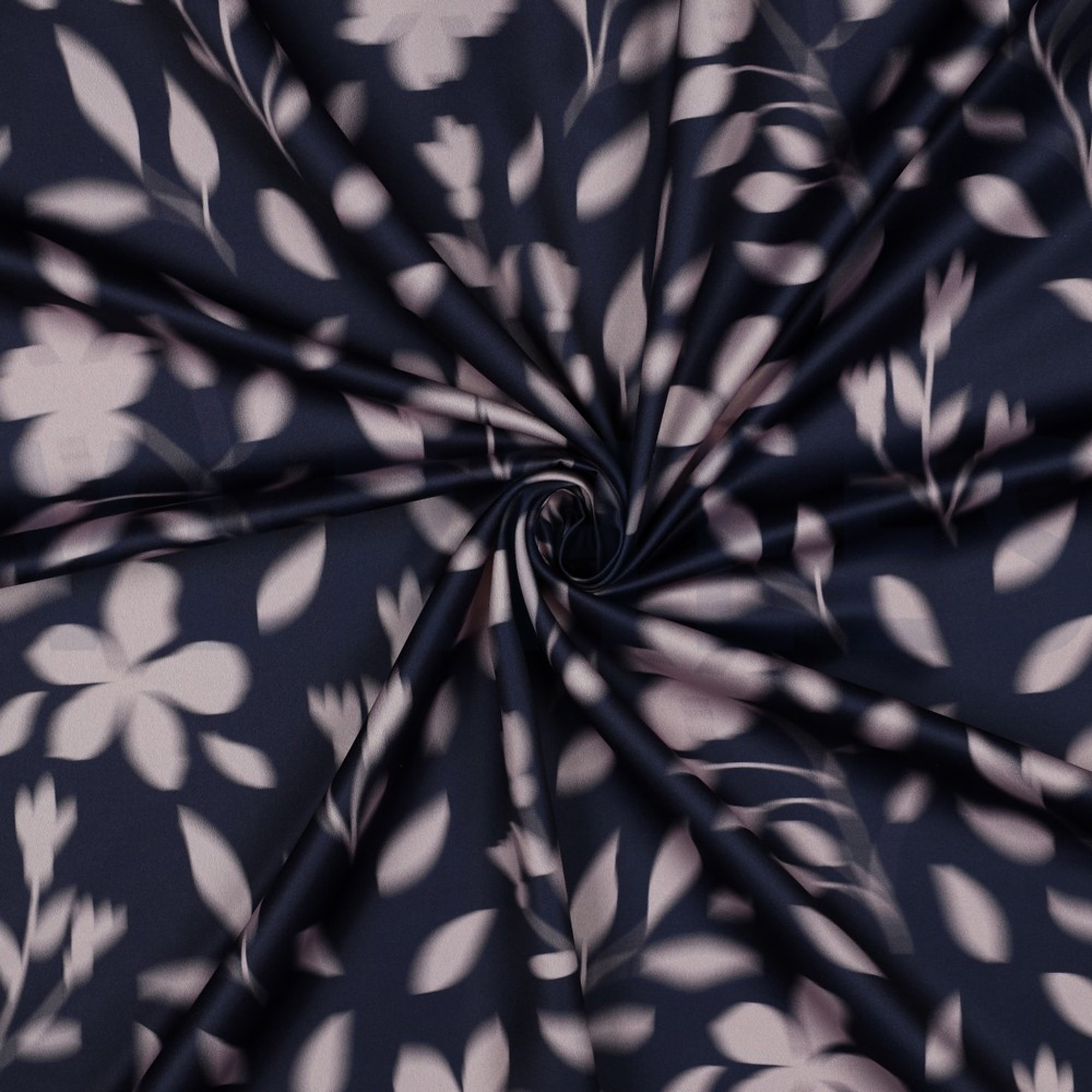 ROYAL MICRO SATIN DIGITAL FLOWERS NAVY (high resolution) #3