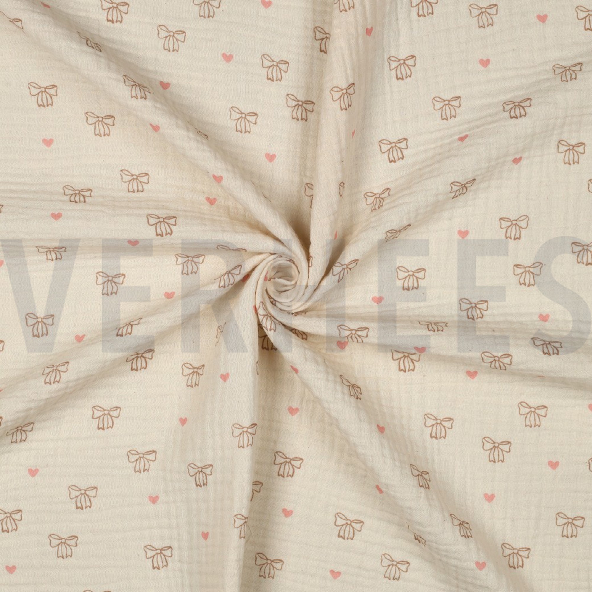 DOUBLE GAUZE GOTS NATURAL STRIKJES NATUREL (high resolution) #3