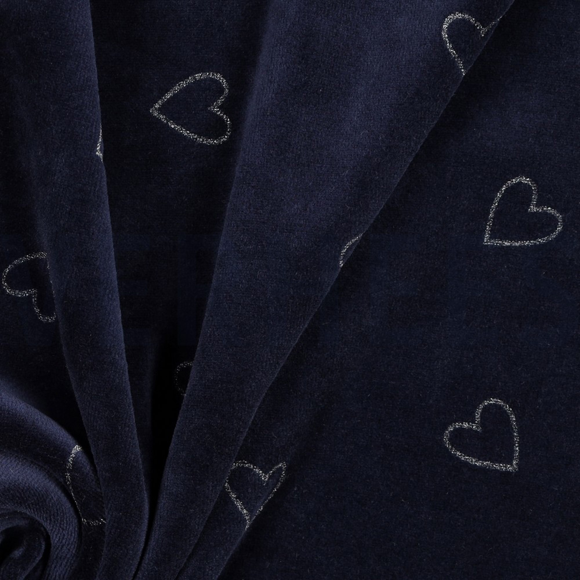 NICKY VELOURS GLITTER HARTEN MARINEBLAUW (high resolution) #3