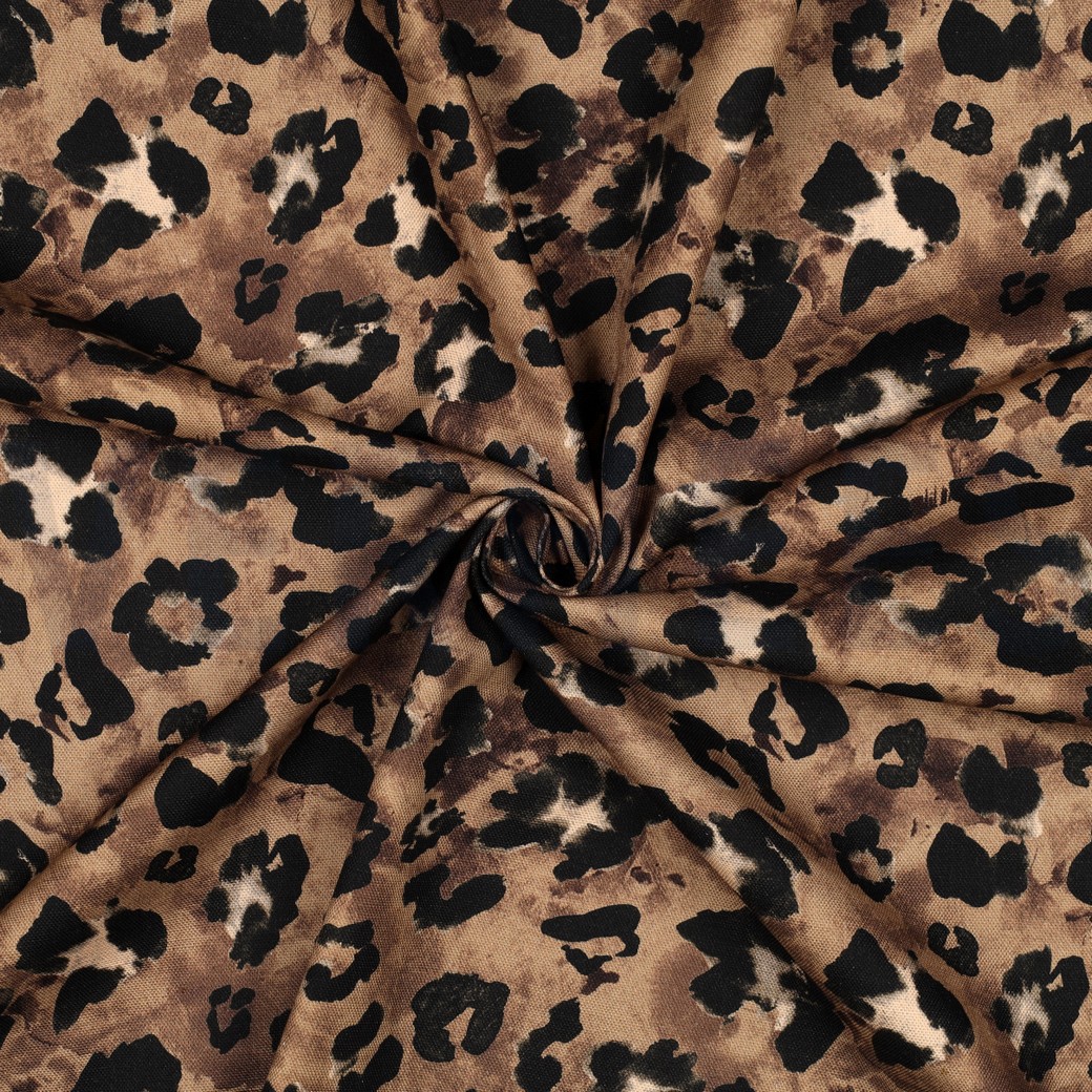 CANVAS DIGITAL ANIMAL SKIN LIGHT BROWN #7