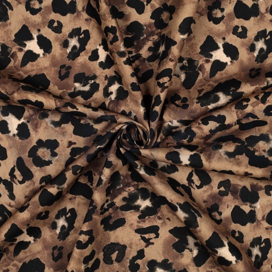 CANVAS DIGITAL TIERHAUT HELLBRAUN #7