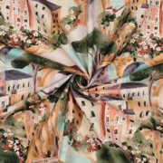 TOILE DÉCORATION DIGITAL MAISONS ÉCRU (thumbnail) #3