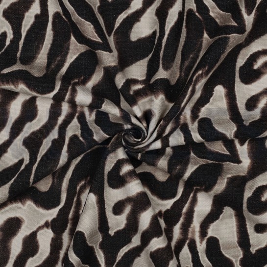 CANVAS SLUB DIGITAL ANIMAL SKIN SAND #7