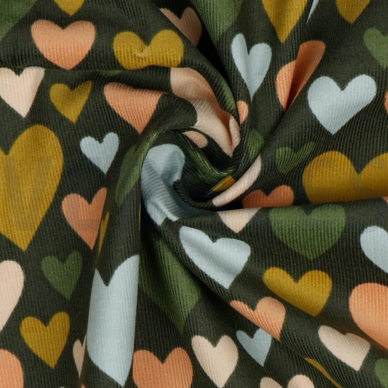 CORDUROY BABYRIB HARTEN BOSGROEN #7