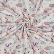 KATOENEN POPLIN EENHOORNS WIT (thumbnail) #3