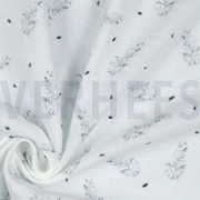 MUSSELIN GOTS DIGITAL WALD WEISS (thumbnail) #3