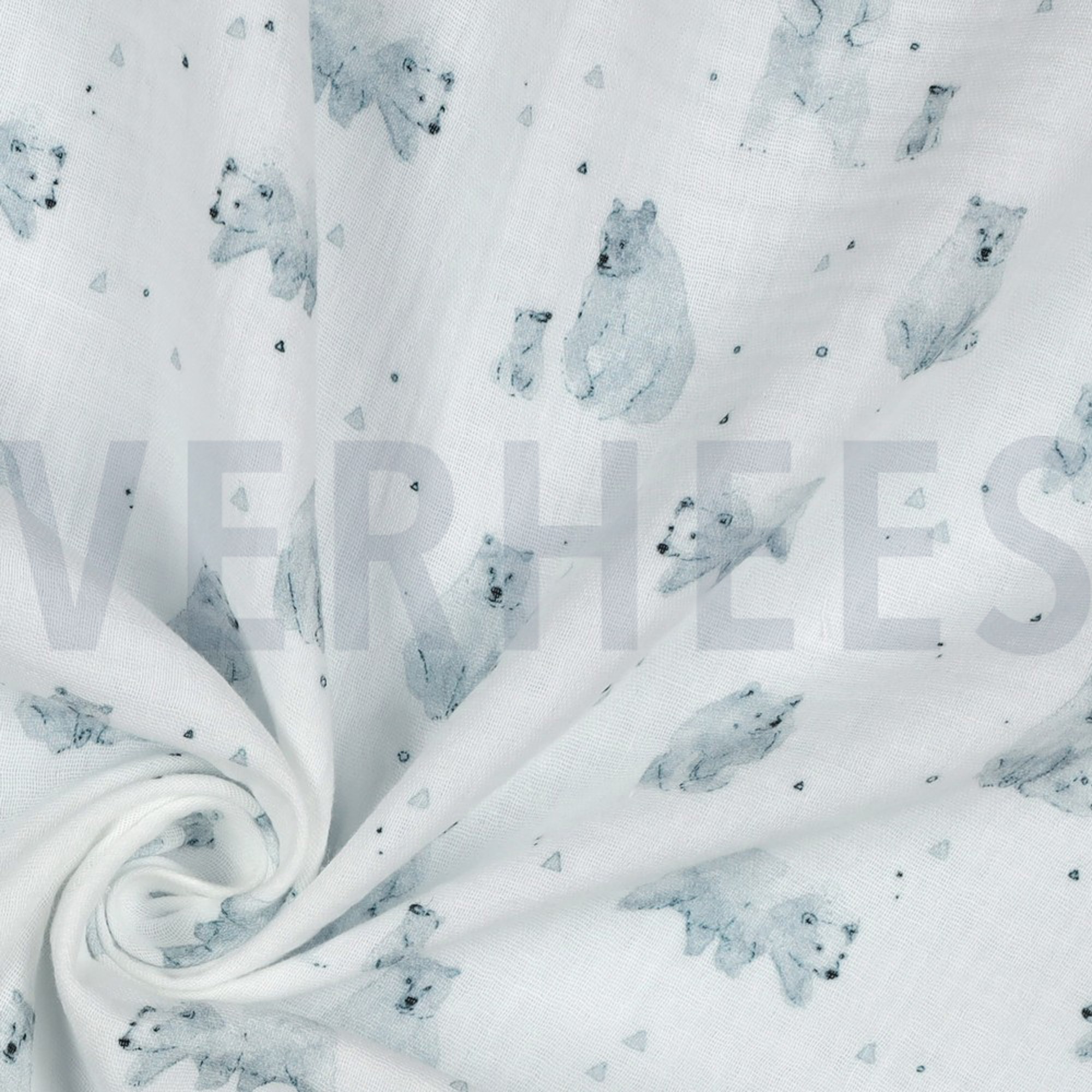 DOUBLE GAUZE GOTS DIGITAAL BOS WIT (high resolution) #3